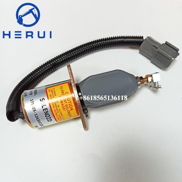 1751ES-12A3UC12B1S 12V Fuel Shut Off Solenoid 129953-77811 For 4NTE94 Engine R60-5 R210-5 SA-4673-S