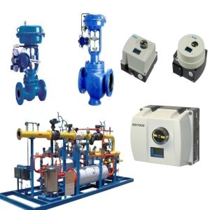 Flanged PFA PFA Liners Pneumatic Control Valve Positioner Samson with 4-20 mA