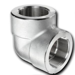 ASTM B466 UNS C70600 CuNi 90/10 Forged Pipe Fittings , 90 Degree Butt Welding
