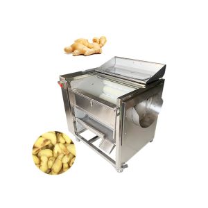 500KG/H Fruit And Vegetable Peeler Machine Ginger Potato Washer