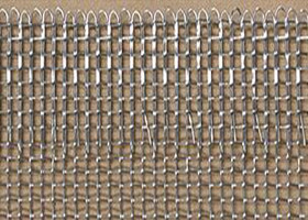 Silver Galvanized Wire Mesh Fence Panels High Temperature Performance
