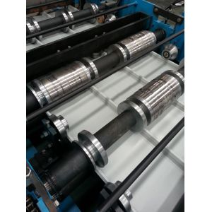 Metal Steel Roof Kliplock Roll Forming Machine Gcr15 Chrome Plated Surface