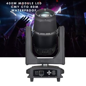 Waterproof IP66 Beam Moving Head Light with 400W Module LED and 4-35° Zoom Angle