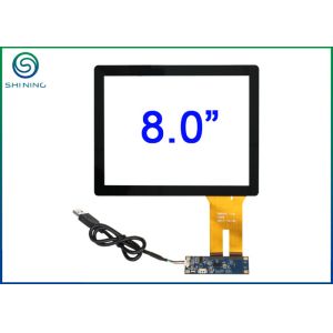 4:3 8 Inch Capacitive Industrial Touch Screen Display PC PCAP USB Interface