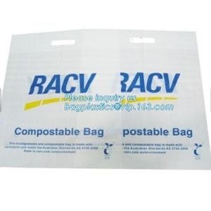 Biodegradable Compostable Eco Friendly Bio Clear Food Bag, Biodegradable White