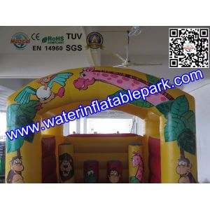 Amazing Commercial Inflatable Bouncy Castle For Amusement Game