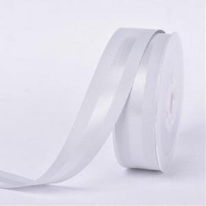 China Grosgrain decoration satin silk ribbon wash care label printing Fabric polyester ribbon on sale