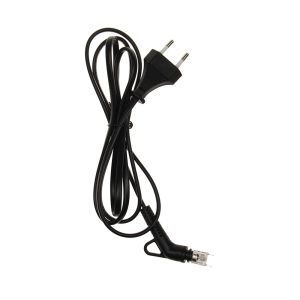 2 Pin 360 Degree Swivel Power Cord 1.7M Euro To Angle Hair Iron Plug