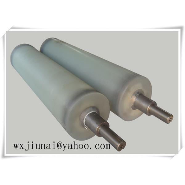 Quality Erosion Resistant conveyor belt rollers , Aging Resistant Pu roller wholesale