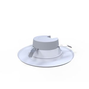 Anti Glare 15W IP44 LED Downlight Multi Function 2700K-6500K