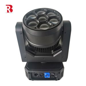 7pcs 40W RGBW Bee Eye Led Moving Head AC90-240V 50-60HZ
