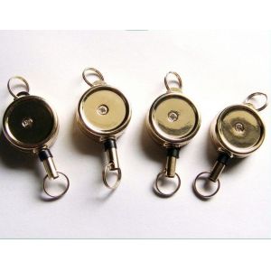 Eco Friendly Carabiner Retractable Badge Holder With Abs Material