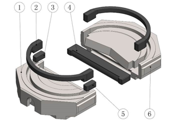 2 7/8" 3 - 1/2" Blowout Preventer Equipment S Type Variable Ram Bore API16A 5000PSI