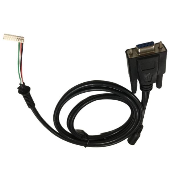 Customize Cable Assembly 2.54mm 4 Pin to dB9 Female RS232 to HMI Cable