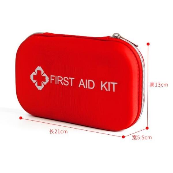 Quality Portable Carry up FIRST AID bag red First Aid Kit safety emergency bag, multifunctional small charge Travel portable wat wholesale