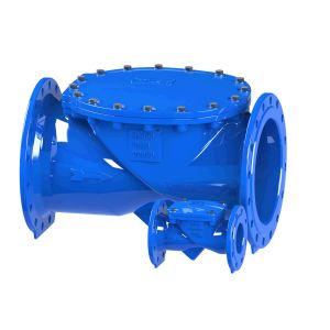EPOXY Coated Swing Flex Check Valve For Sewage System Ductile Iron Founded