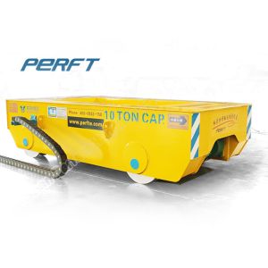 Yellow Warehouse Carts Material Handling Equipment With Cable Drum Power