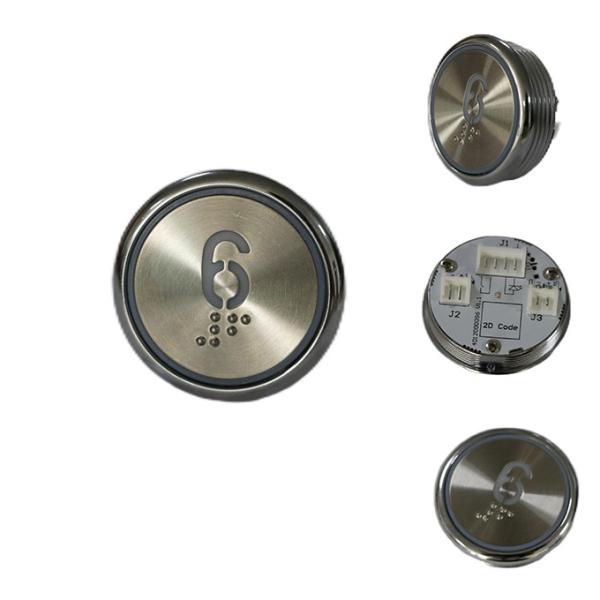 Quality Anti-Miscontact Function Elevator Button Switch Micropressure Interaction Button Elevator Cop Lop Touchless Button wholesale
