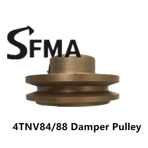 Quality Corrosion Resistance Gloden Iron 4TNV88 Damper Pulley wholesale