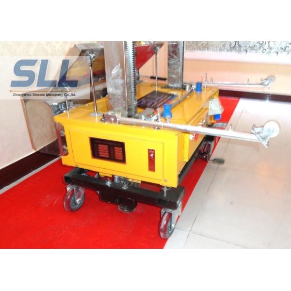 Quality Height Adjustable House Plaster Machine Automatic Plastering Tools Easy Operate wholesale