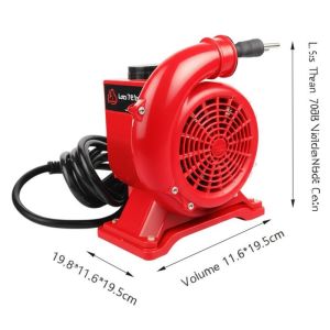 Cheap Less Than 70dB Noise Level Inflatable Air Blower Fan Compact Design 19.8*11.6*19.5cm Volume 3.5M Power Cord Length for sale