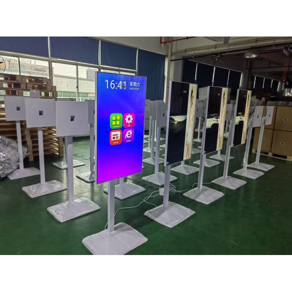 Quality Iboard 19 years factory Wholesale 23.8 27 32 inch Floor Standing Digital Signage Display Advertising Floor Standing Kiosk Capacitive Touch With Android Or Windows System for indoor advertising wholesale