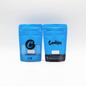 Recoverable CPP Smell Proof ziplockk Pouches Jungle Boys VMPET With Window