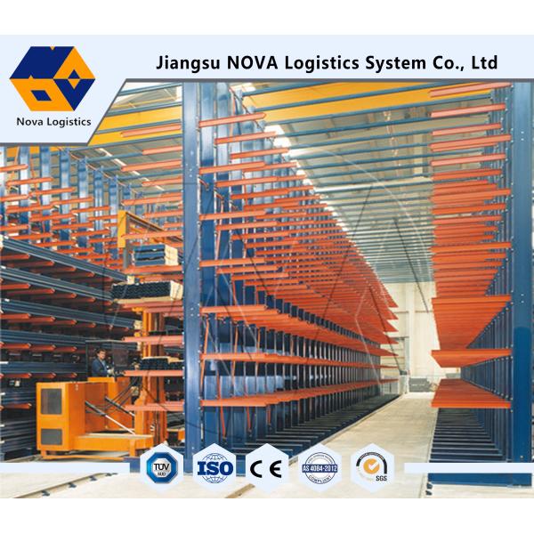 Blue Orange double sided cantilever rack High Customized Supply Chain 800 mm