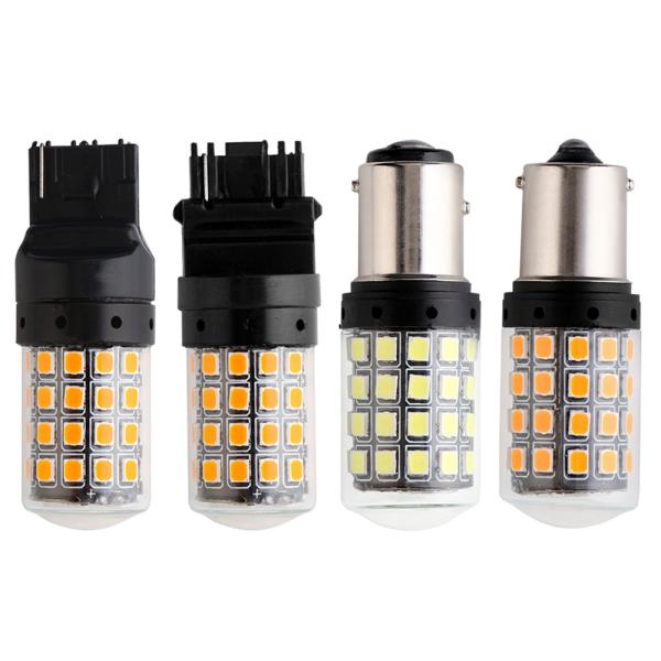 Quality NO ERROR 3030SMD White Amber Car LED Rear Lights wholesale