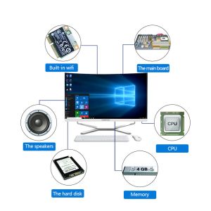 32 Inch All-in-one Gaming PC With Curved Screen And No CD ROM Optical Drive
