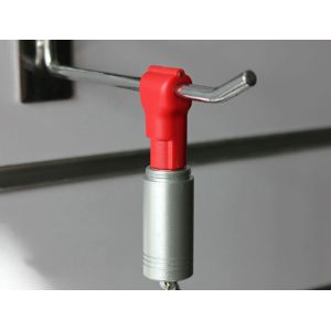 COMER china factory supply stoplok / stop lock / stoplock for shelf hook stopper