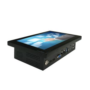 2xRj45 All In One Industrial , 4xRS232 10 Panel Pc Metal Case