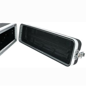 PA ABS 19 Inch Rack Case / Flight Case 2u Aluminum Reinforcing Frame