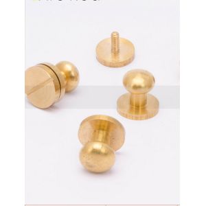 Leather Craft 10mm Head Screwback Button Stud