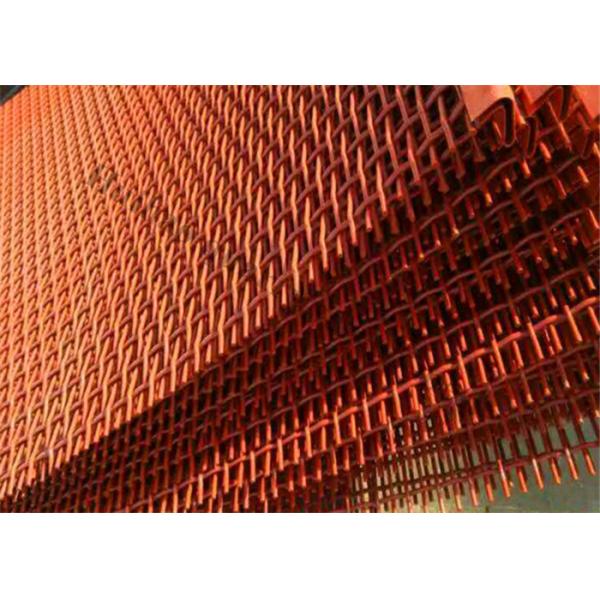 Quality 65MN Woven Quarry Screen Mesh For Separating Rocks Stone Coal Gravel And Sand wholesale