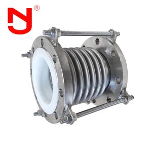 Metal Expansion Joint SS316 High Temperature Resistance PTFE Lined Bellows Metal