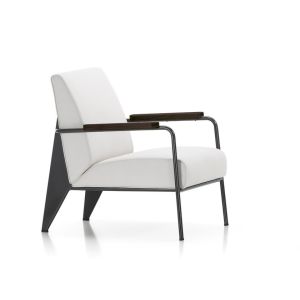 FAUTEUIL DE SALON unique design metal frame customized jean prouve style