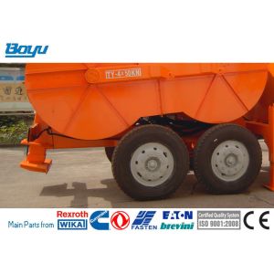 4x50 (2x100) KN Tension Stringing Equipment , Hydraulic Cable Tensioner