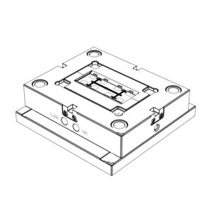 Spk bracket (1*8) / Cold runner / Two-plates mold No.24319
