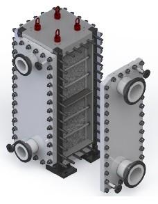 Cheap High Efficient Block Type &amp; Fully Welded Plate Heat Exchanger for sale