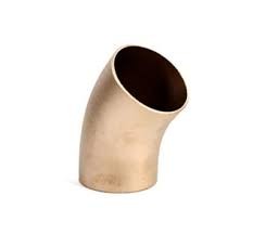 Cheap Butt-welding 45D Long Radius Elbow ASTM B466 UNS C71500 1&quot;-2&quot;Schedule 10 ASME B16.9 for sale