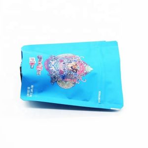 Stand Up Soft Touch Mylar Bag Moisture Proof ziplockk Aluminum Foil Bag