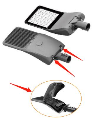 IP66 Tempered Glass Energy Saving Street Lighting 80-150w Anti High Tempreture Municipal Project