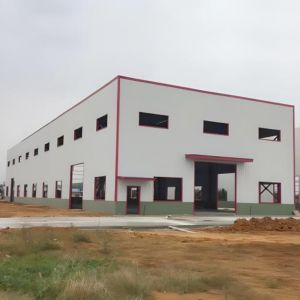 Cheap Hot Rolled H Steel Pre Fabricated Steel Structure Prefab Building Customized for sale