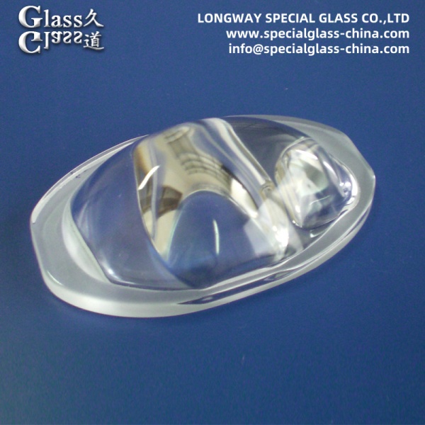 Durable Optical Borosilicate Glass Street Light Cob Led Lenses
