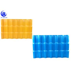 Long Life ASA Synthetic Resin Roof Tiles 30 Years Life Time 10 Years No Fading
