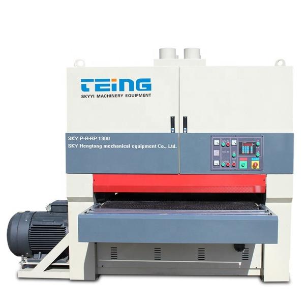 Woodworking Planer Sander Sanding Blasting Machine With And 4000 KG Weight P-R