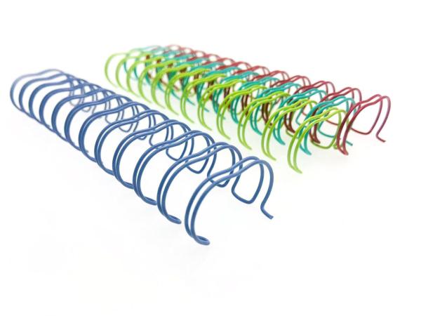 Quality 5/8" - 1-3/4" 2:1 Pitch Twin Loop Wire O Bindings For Notebook wholesale