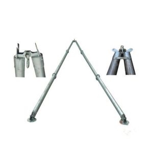 Stringing Tower Erection Tools Aluminum Alloy Tubular Derrick Crane