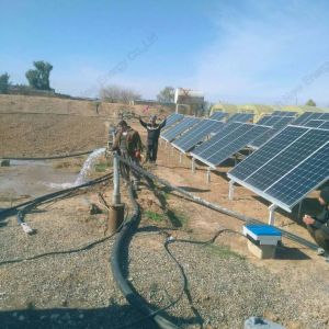 China Waterproof 15kW Solar Water Pump Irrigation System With Solar Pump Inverter In Iraq on sale